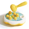 Duck/Frog/Pig Baby Toy Montessori Learning Game Educational Puzzle Gift for 12 24 Months Toddler Boy/Girl with Hammer 5