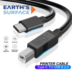 USB Type C to USB B High - Speed Printer & Scanner Cable - 1.5m (USB C to Type B)