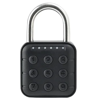 B03B-Tuya Padlock Password Electronic Lock Keyless Quick Unlock Anti Theft Padlock IP67 Waterproof Home Securit Lock 1