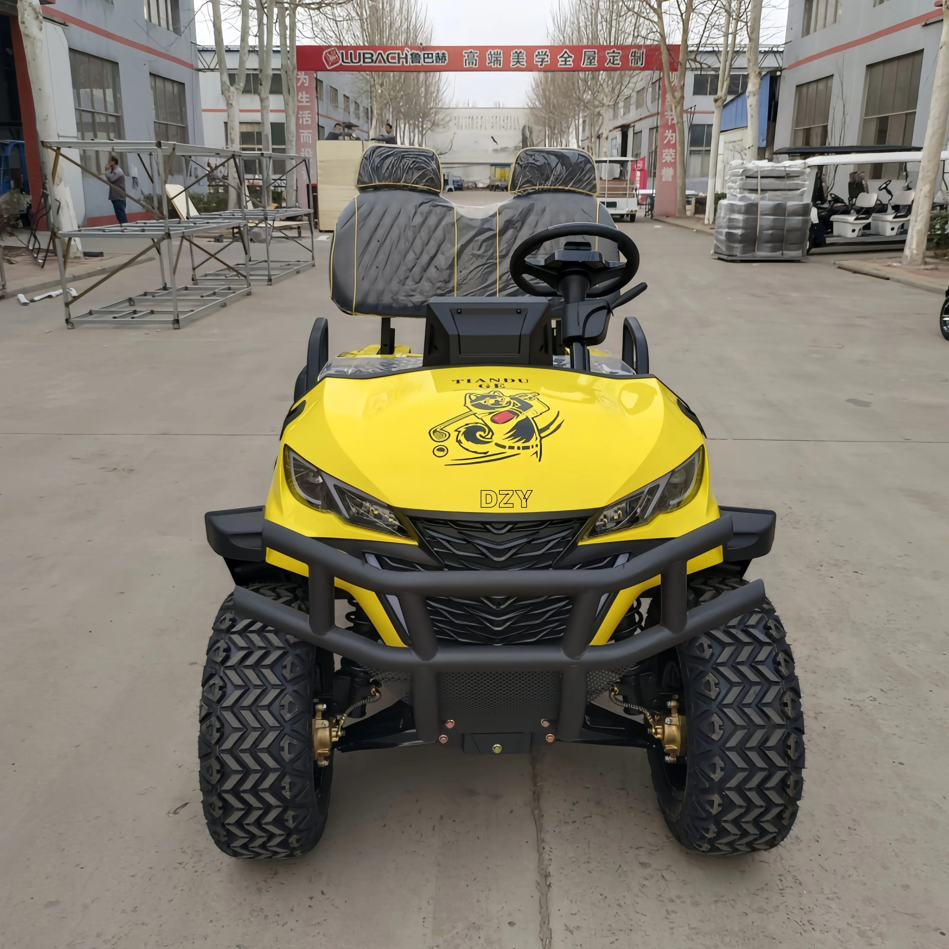 Electric Off-Road Golf Cart 2/4/6/8 Passenger Capacity Seats Lithium Battery Car Buggy Electric sightseeing car 2