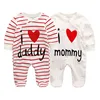 Kiddiezoom 2 Pcs Unisex 0-12Months Cartoon Long Sleeve Baby Boys Girl Romper 100%Cotton Soft Newborn Jumpsuit Infant Clothes 1