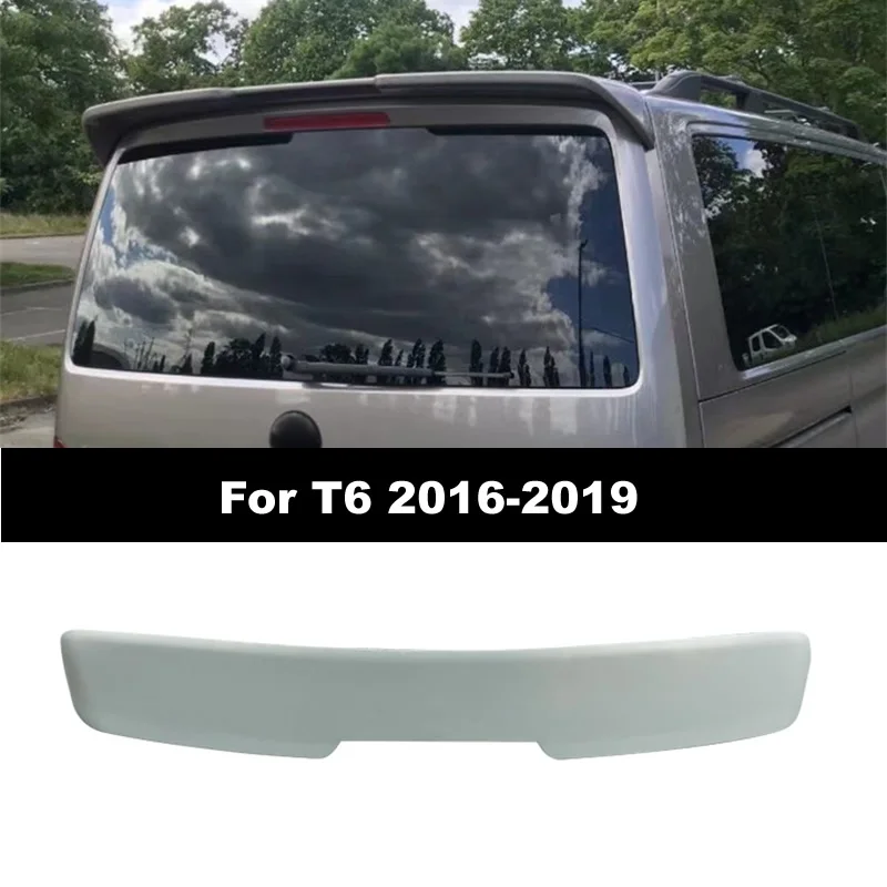 Abs Portellone Posteriore Spoiler Ala Labbro Posteriore Tronco Spoiler Per Vw T6 Transporter Caravelle 2016-2019 Grigio Primer Finish