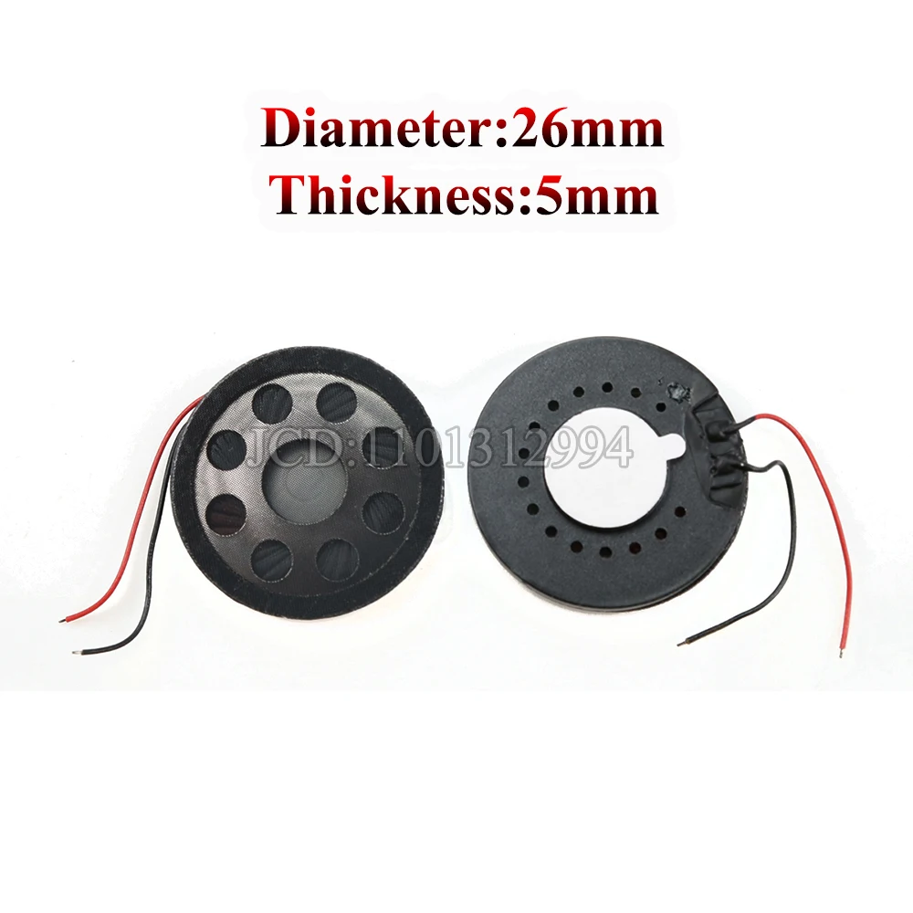 Mini Round Runway Loudspeaker Set – 8 Ohm 0.5W Audio Speakers