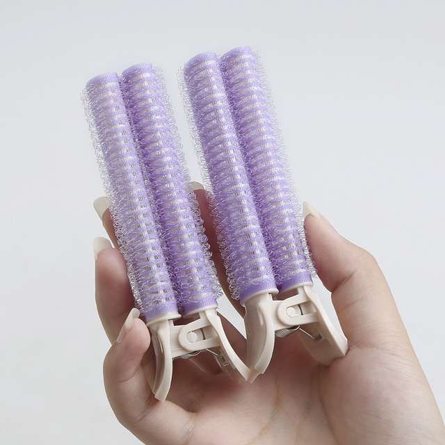Bangs Hair Root Clip Fluffy Hair Clips Hair Top Heatless Hair Curlers Hair Rollers Curling Barrel Korean Hair Styling Tools