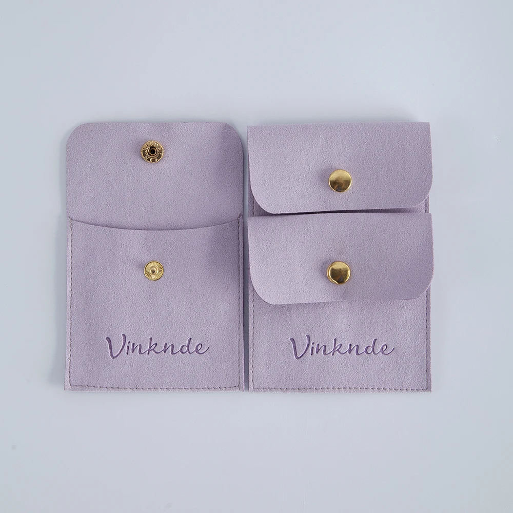 Jewelry Packaging Pouches Small Gift Bags Custom Logo Wholesale 100pcs Rings Earrings Organizer Bag Christmas Wedding Decoration