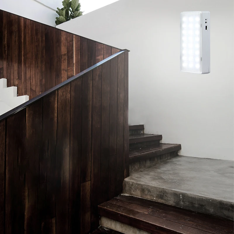 Emergency Light Wall-mounted Rechargeable Emergency LED Light Portable Handheld Lighting Flashing light Home Use led light emergency light