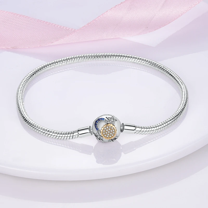 새로운 Pulseira  오리지널 나 팔찌 여성 맞는 브랜드 나 매력 비즈 DIY 여성을위한 보석 만들기 선물