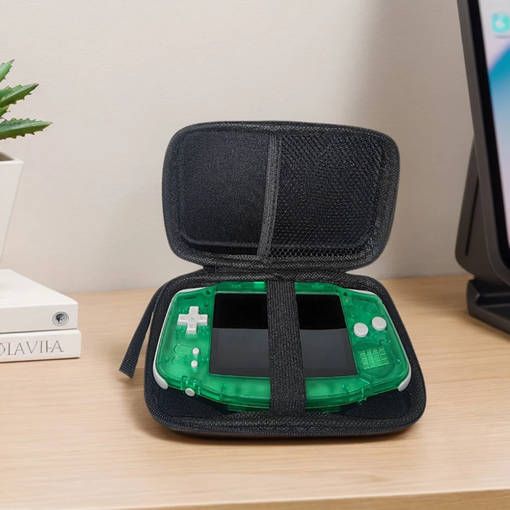 for Anbernic Carrying Case Anti-scratch Protection Bag Storage Bag with Mesh Pocket for Anbernic RG34XX/K36/R36S/R35S Case