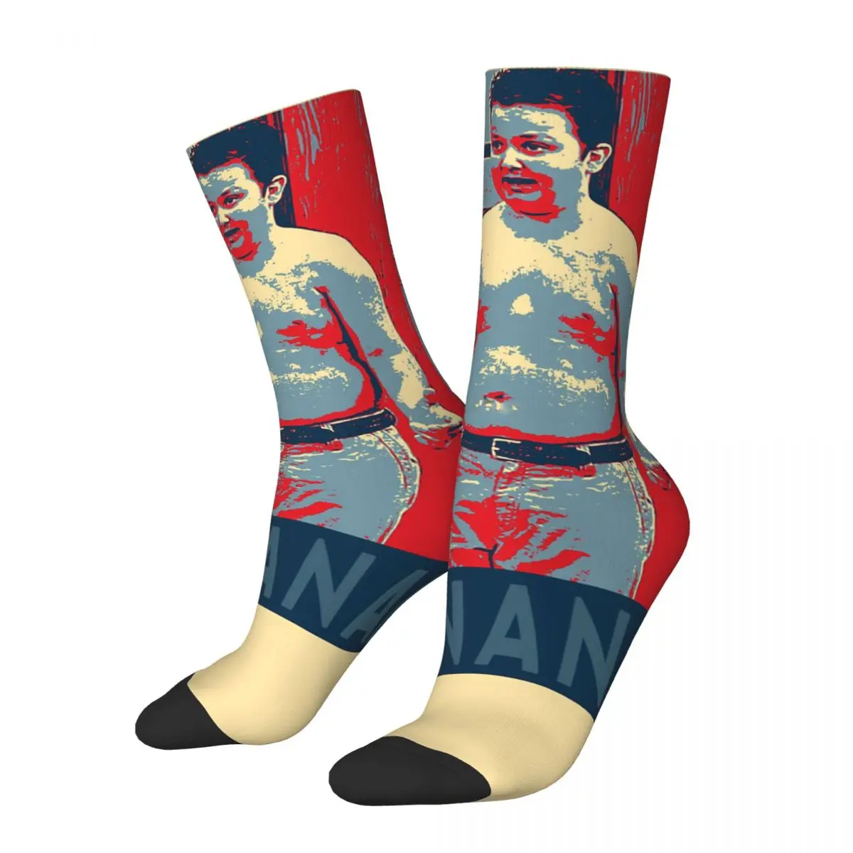 

Funny Happy Men's compression Socks Banana ICarly Vintage Harajuku Gibby Funny Man Street Style Novelty Casual Crew Crazy Sock
