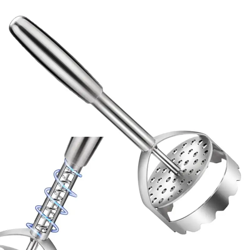 

Potato Masher Kitchen Tool Heavy-Duty Stainless steel potato masher home Manual Potato Masher kitchen gadget accessories