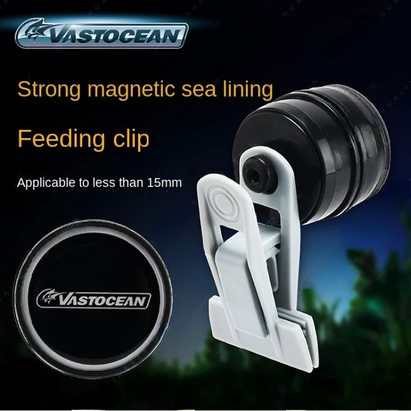 

VastOcean Veggie-Mag Feeding Clip Aquarium Fish Tank Strong Magnetic Seaweed Vegetable Clip