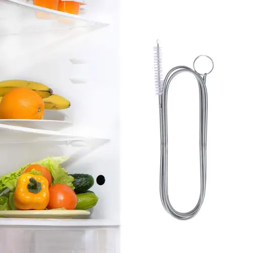 Refrigerator Drain Dredge Cleaning Set Long Flexible Refrigerator Scrub Brush Water Dredging Water Tube Cleaning Tool Coil Brush - Image 5