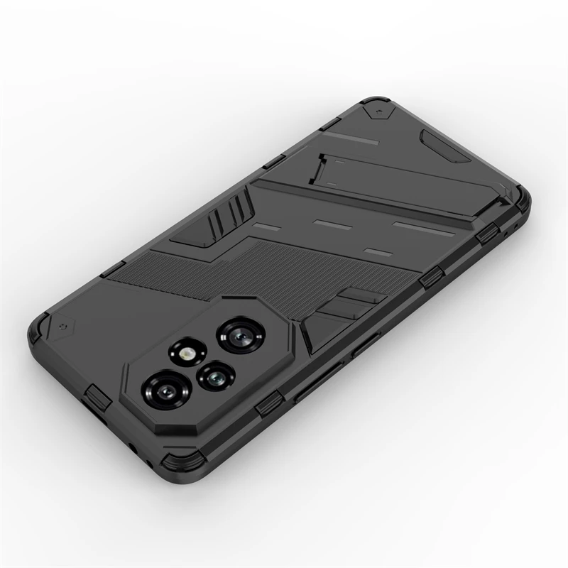 UPLAI Hülle Für Honor 200 Pro - Stoßfest, Mit Verstecktem Ständer & Unterstützt Wireless Charging