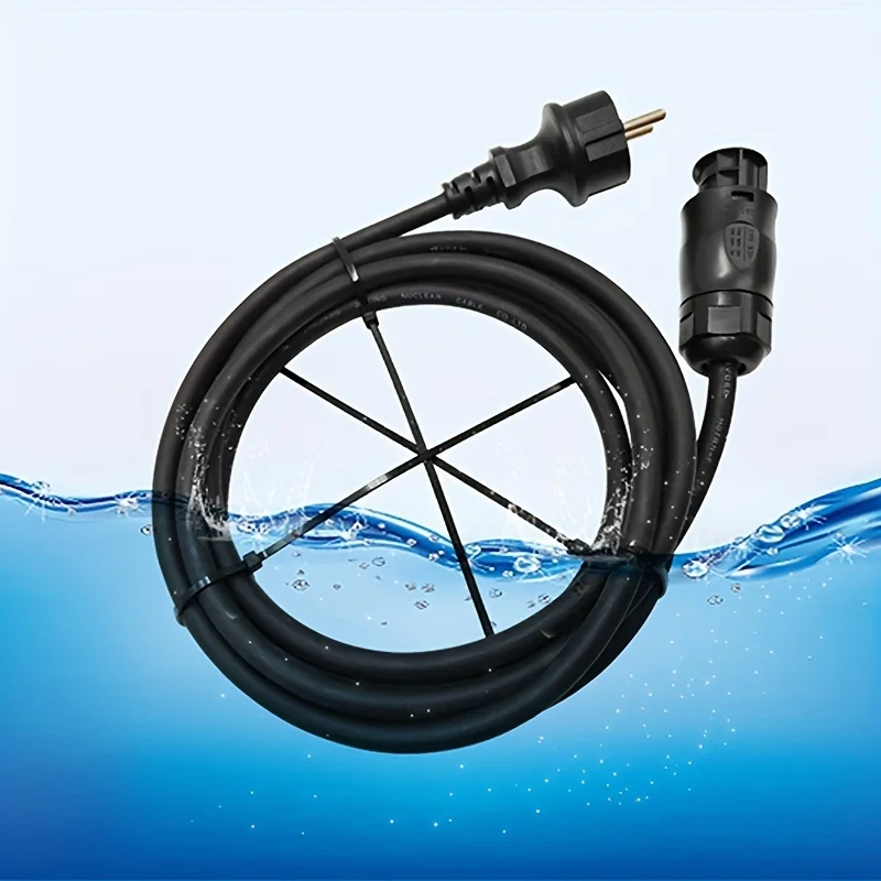 Cavo Di Prolunga Per Inverter Di Potenza A Celle Fotovoltaiche Solari H07Rn-F Cavo Con Spina Schuko Standard Europeo Bc01 Muslimb