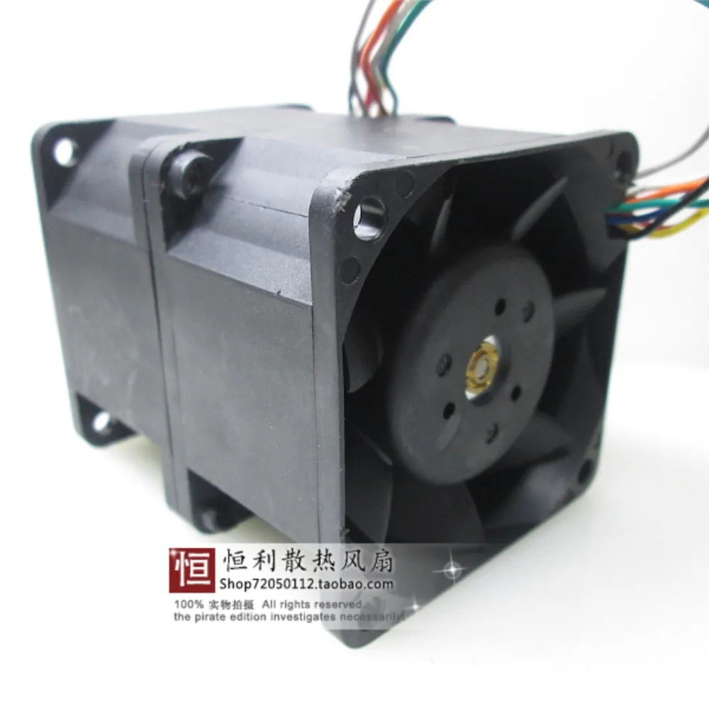 60mm AVC 6076 6CM 자동차 가압 폭력 팬 고속 12V 3A DFTA0676B2U