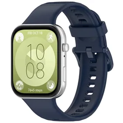 Sport Silicone Band - Premium Replacement Bracelet - Huawei Fit 5 (Midnight blue)