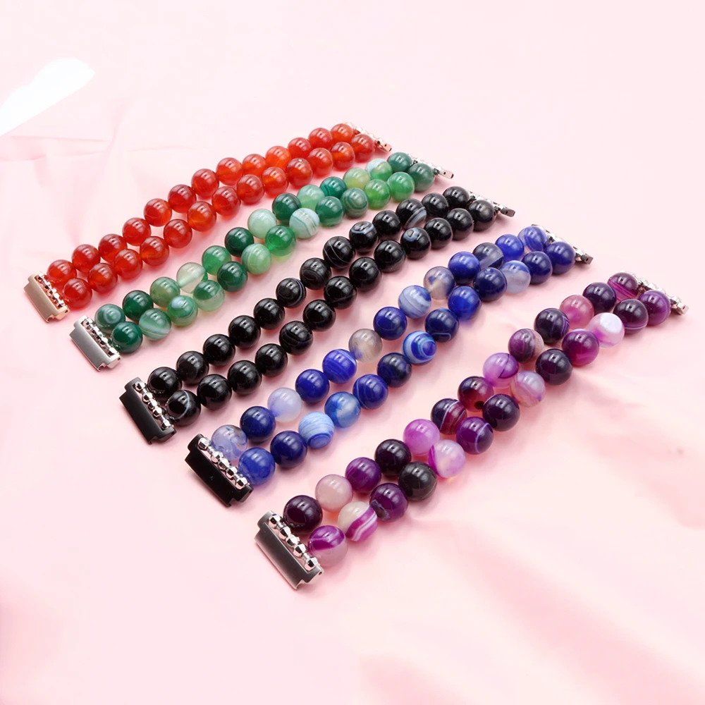 Beaded Bracelet Wristband - 20mm Elastic Jewelry Strap