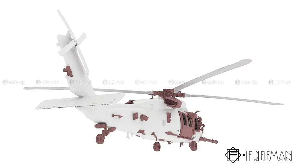 MH-60R シーホーク (2機セット) ガレージキット MH-60R シーホーク (プラモデル) - ホビーサーチ ミリタリープラモ