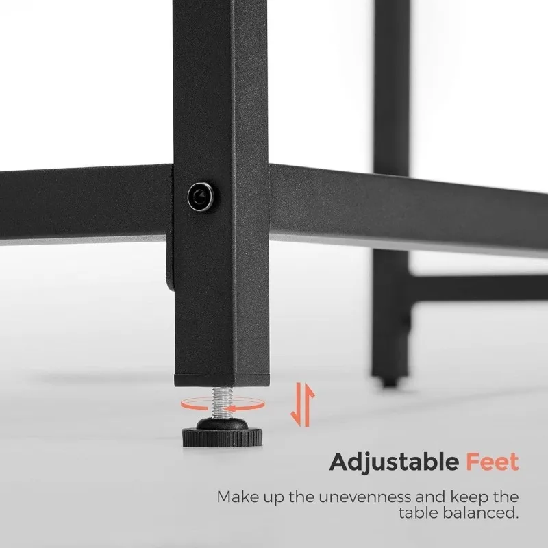 Desktop writing computer desk Student gaming home bedroom Simple dinning table office work American Industrial Wind furniture 6