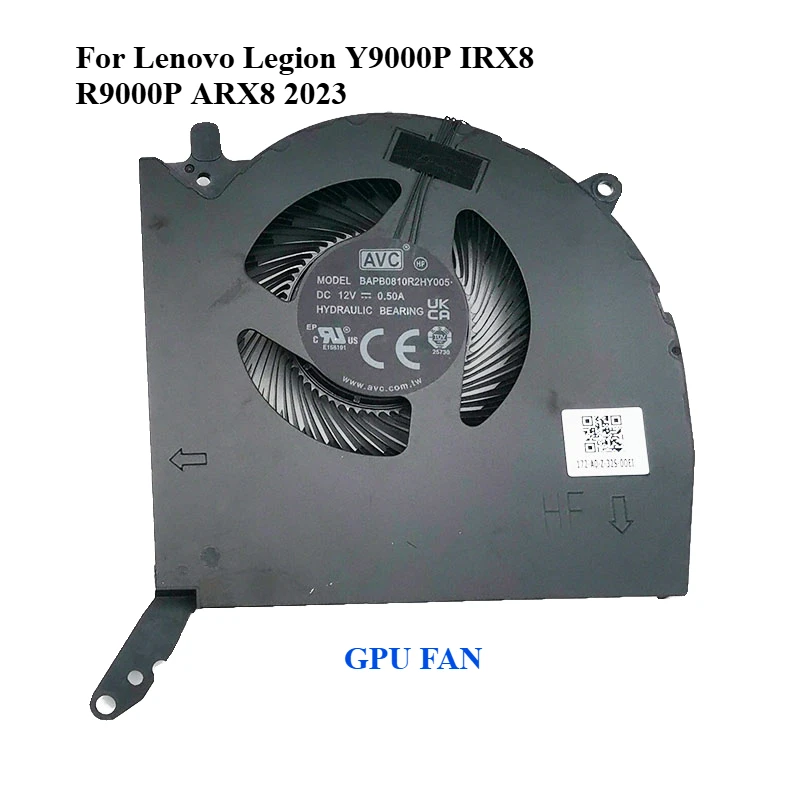 New Original Laptop/Notebook CPU/GPU Cooling Fan For Lenovo Legion Y9000P IRX8 R9000P ARX8
