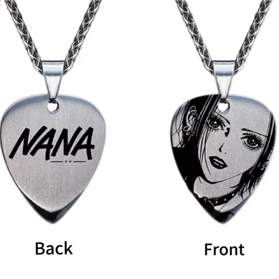 アクセサリー Nana Anime NANA Oosaki Nana Cosplay Necklace Stainless Steel Laser