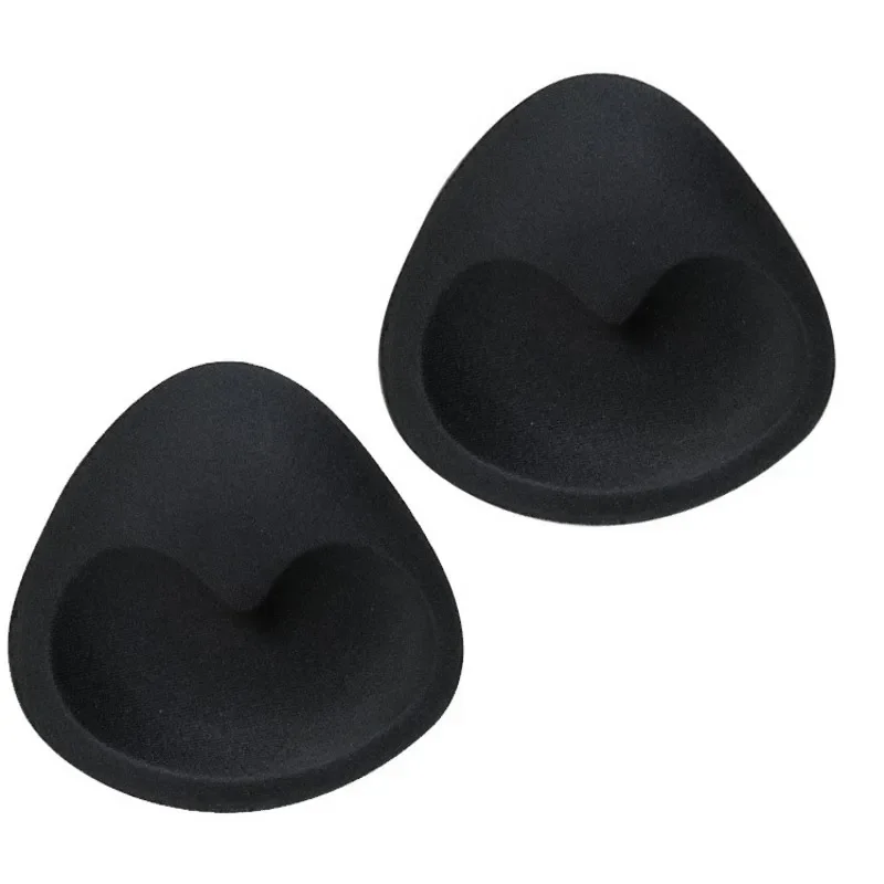 Inserti in silicone 3D triangolari push-up per costume da bagno e reggiseno, perfetti per reggiseni a triangolo, top bikini e costumi da bagno monopezzo (trasparente