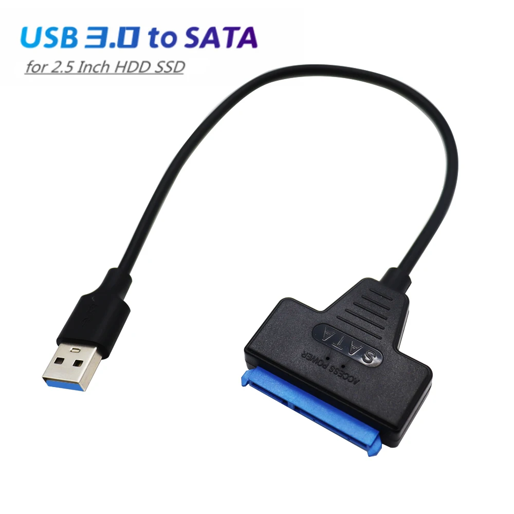 USB 3.0 2.0 SATA 3 Cable Sata To USB 3.0 Adapter Up To 6 Gbps Support 2.5 Inch External HDD SSD Hard Drive 22 Pin Sata III Cable sata to usb cable sata to usb adapter sata to usb adapter cable sata adapter cable usb adapter cable usb cable adapter conversion cable adapter
