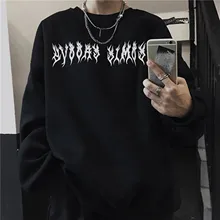 

Oversized Hoodie Damen Gothic Y2K Langarm Kapuzen Sweatshirt Harajuku Punk Lose Casual Hoodies Frau Herren Hip Hop Top Hisoka