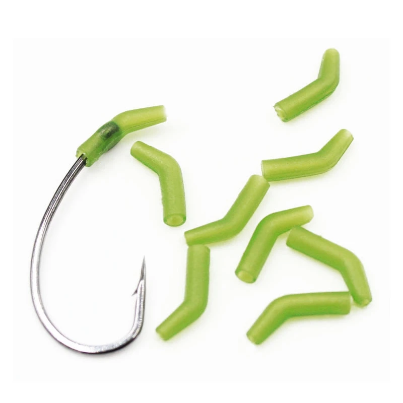 20pcs Fishhook Bend Hats Small Bend Pipe Fishing Anti Tangle