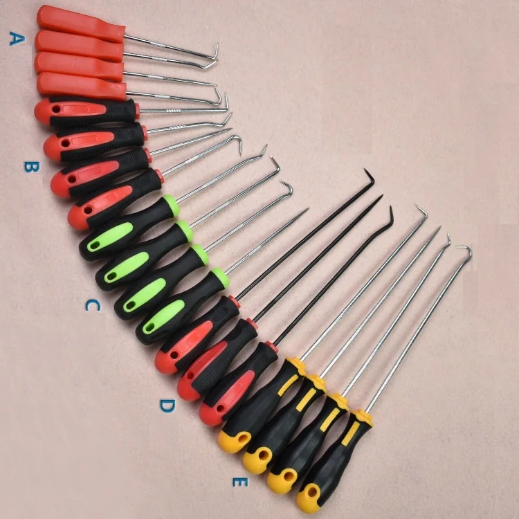 

4Pcs/set Car Pick and Hook Set Automotive O Ring Oil Seal Gasket Puller Remover Craft Hand Tool