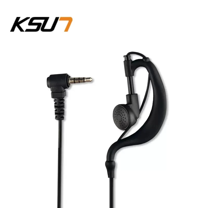

Earwear Headphone Walkie Talkie Two Way Ham Radio Headset 1 Pin Earpiece For KSUT GZ20 Accessories Smile Face