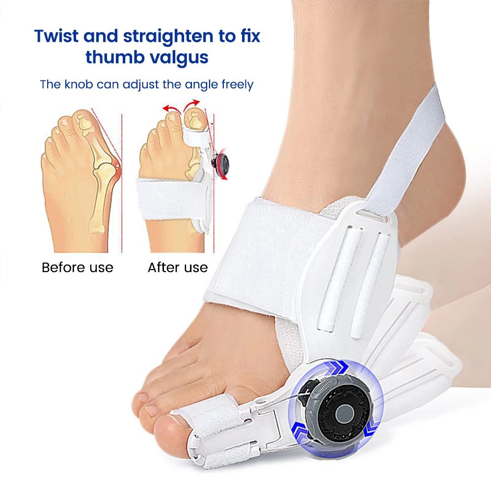 Splint Big Bone Tool Toe Straightener Corrector Foot Pain Relief Hallux Valgus Correction Orthopedic Pedicure Foot Care 9
