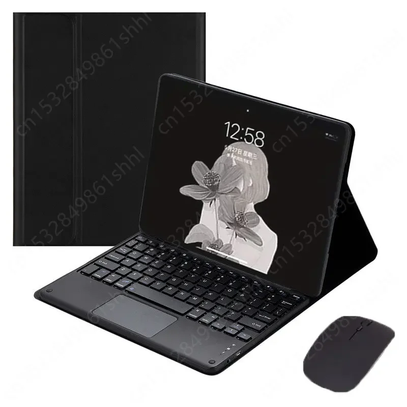 Touchpad Keyboard Case - Premium Protective Tablet Cover with Integrated Touchpad and Keyboard