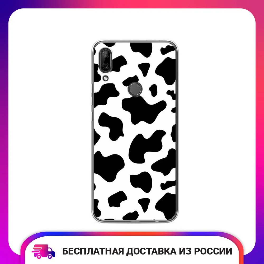 Чехол силиконовый для Huawei P Smart Z Honor 9X Пятна коровы защитный тонкий мягкий