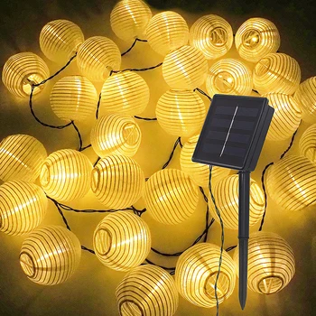 Waterproof Solar String Fairy Lights 6.5M 30 LED Outdoor Garland Patio Light Solar Power Lamp Christmas for Garden Decor 1
