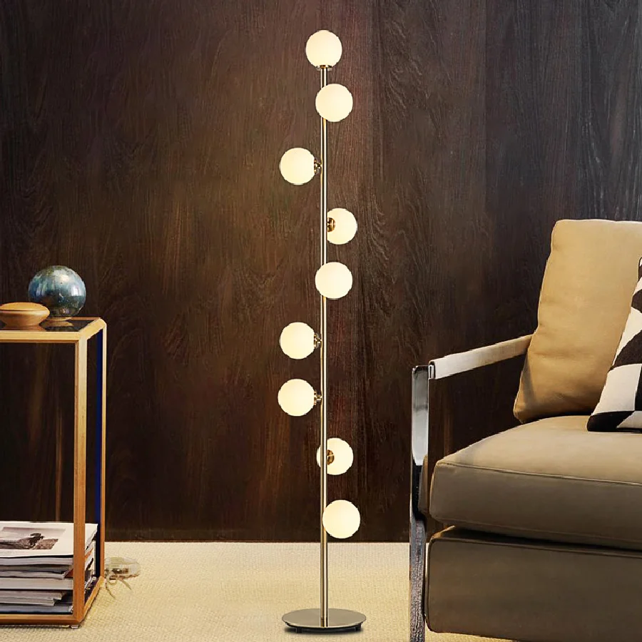 

Modern home decoration lighting Nordic lamp LED living room standing lamp bed can be used for 110V/220V bedroom floor lamp