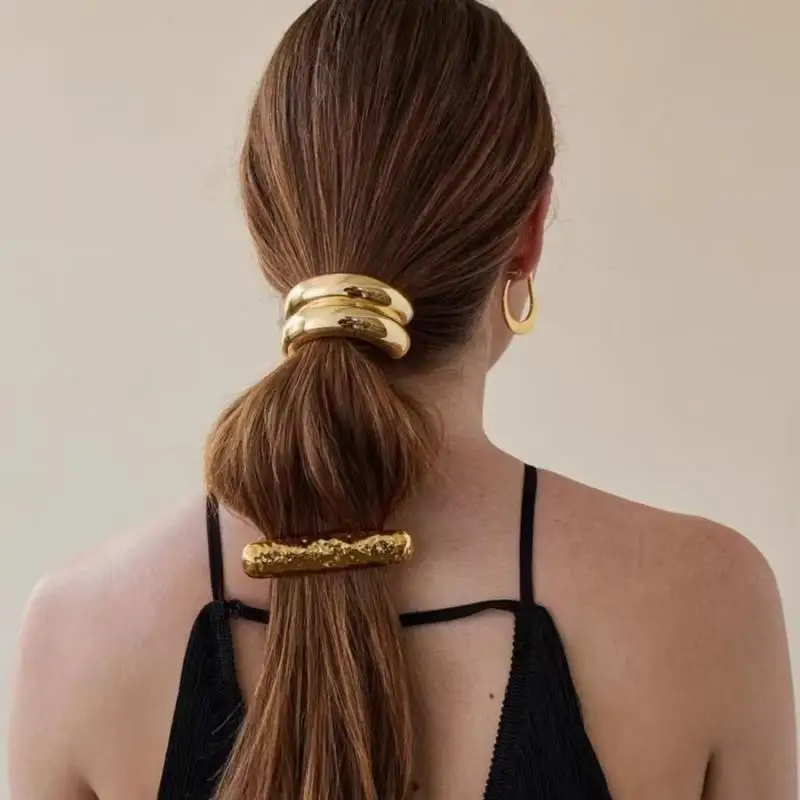 U-Shaped Metal Hair Bands Ropes Headband Elastic Scrunchies Hairband Tools Fashion Women Hair Accessories hair accessory