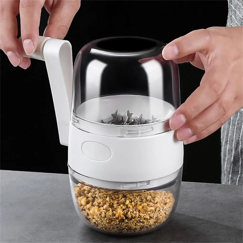  Food Chopper Nut Chopper Grinder Hand Crank for Nuts