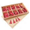 Baby Toy Montessori Materials Cut-Out Labeled Fraction Circles 1-10 & 11-20 Teaching Aids Toys for Children Education Preschool 3