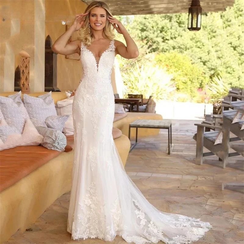 Verna Sin Tirante Novio Vestido Con Apertura Borgoña Tallas Grandes