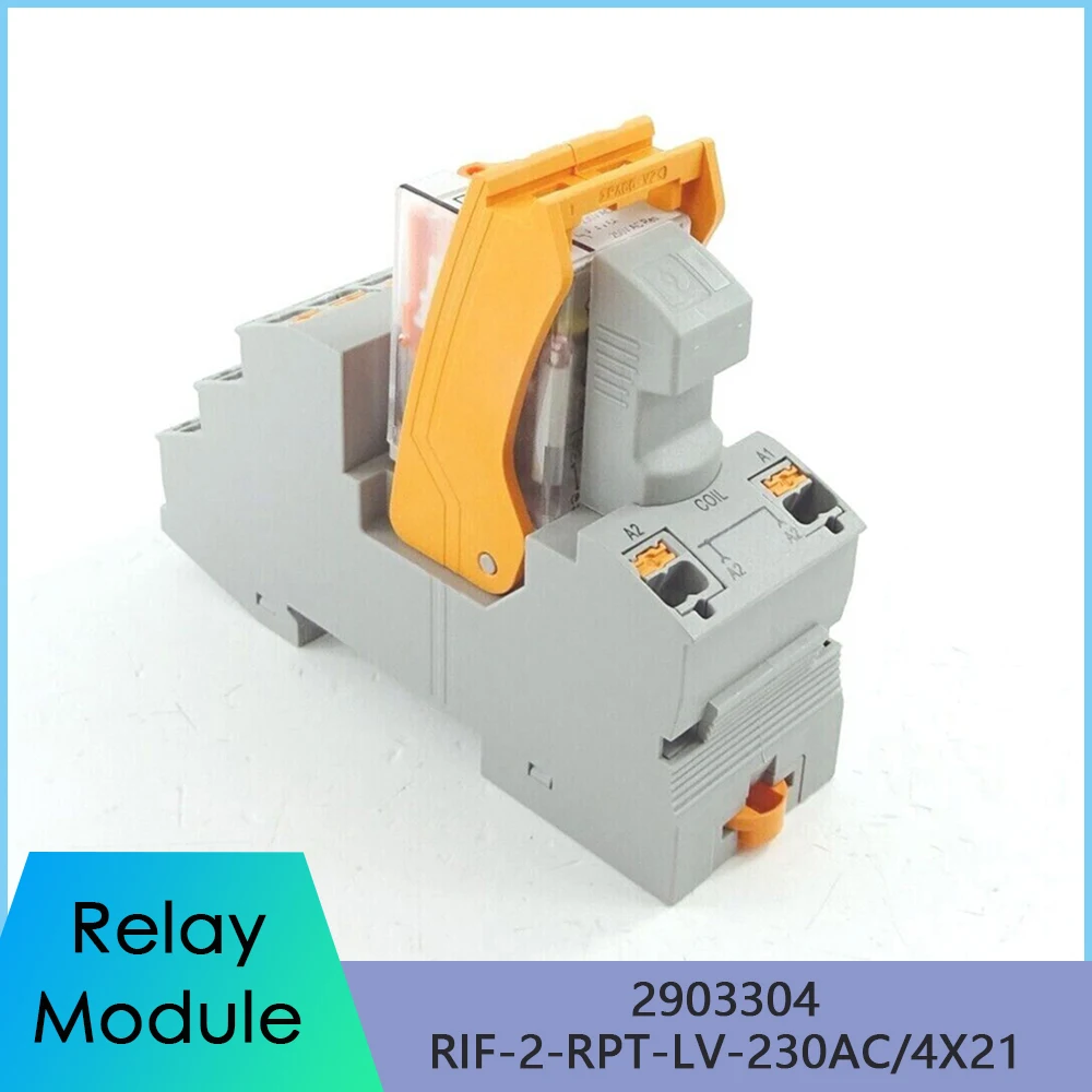 10 PCS 2903304 RIF-2-RPT-LV-230AC/4X21 For Phoenix Relay Module 3 10 PCS 2903304 RIF-2-RPT-LV-230AC/4X21 For Phoenix Relay Module