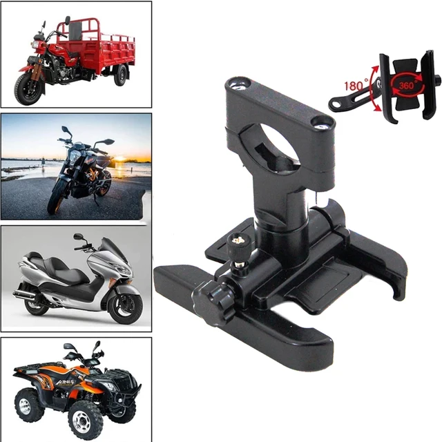 2023 R1250RT Motorcycle Accessories Mobile Phone Holder For BMW R125 RT  R1200RT R 1200RT CNC Handlebar GPS Stand Bracket - AliExpress