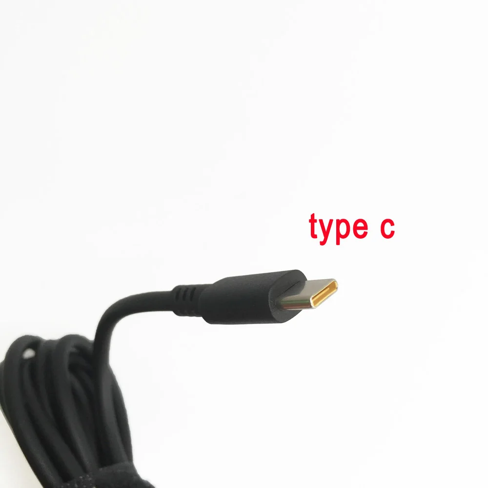 Lenovo X1 Carbon Yoga Thinkpad 13 크롬 충전기 노트북 전원 공급 장치 케이블 20V 2.25A 용 기존 45W USB 유형 C AC 어댑터