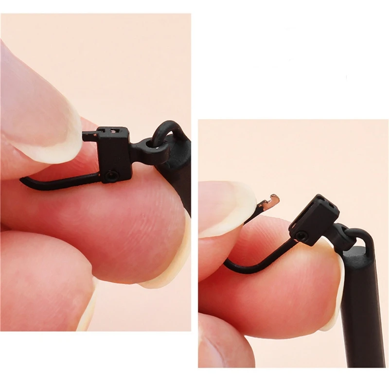 5pcs 지퍼 슬라이더 풀러 인스턴트 지퍼 수리 키트 교체 깨진 버클 지퍼 슬라이딩 치아 구조 DIY 바느질 지퍼 헤드