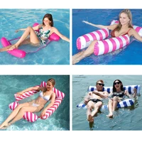 2024 New Water Hammock Recliner Inflatable Floating Swimming Mattress Sea Swimming Ring Pool Party Toy Lounge Bed For Swimming 1