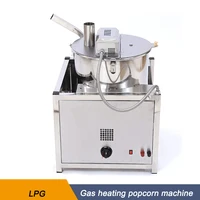 High capacity Commercial Spherical Popcorn Machine Gas/Electromagnetic Heating Fully-automatic Caramel Popcorn Making Machine 1