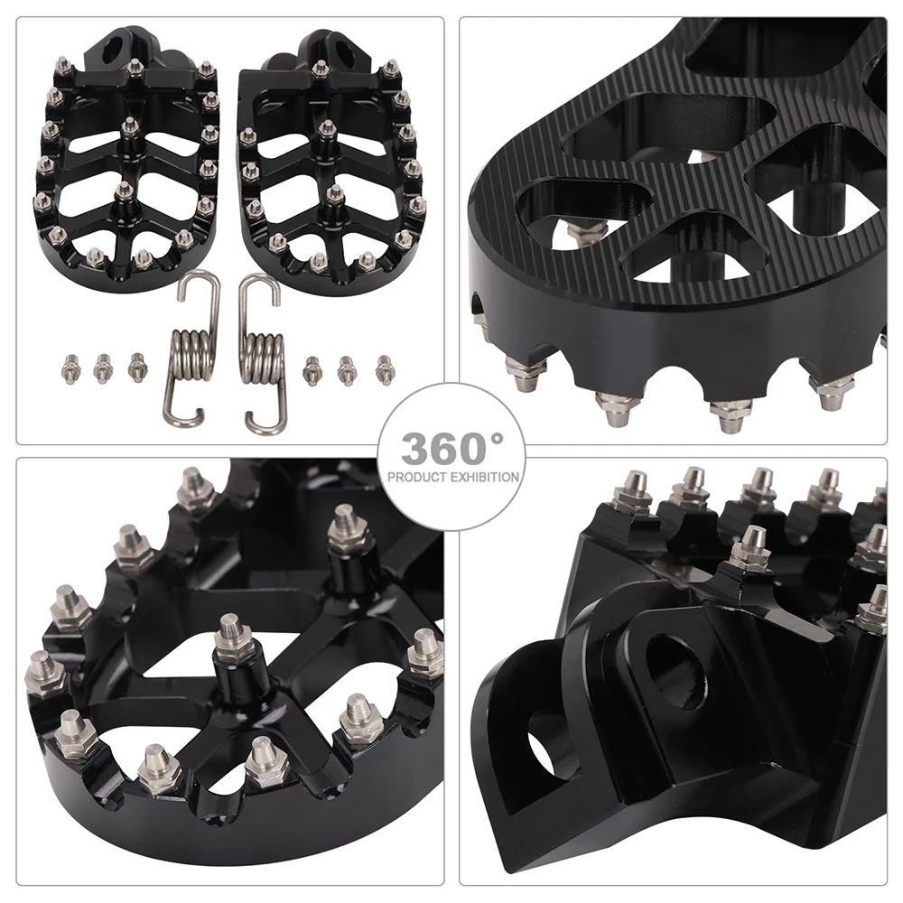 Motorcycle Footrests Motorcycle Footpegs Footrests Foot Pegs Rests Pedals Beta X-Trainer RR 250-498 2T 4T 2013 -