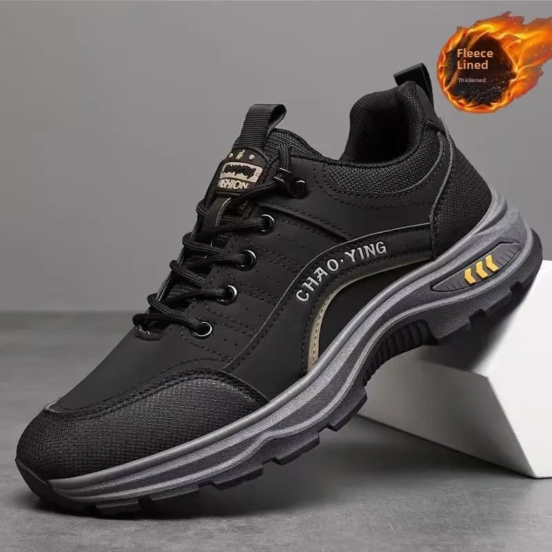 ربيع 2025 أحذية رجالية عصرية للرياضات الخارجية كاجوال مضادة للانزلاق ومقاومة للاهتراء لتسلق الجبال أحذية عمل مريحة متعددة الاستخدامات...