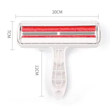  Pet Hair Remover Roller 2-Way Removing Dog Cat Hair From forniture Self-cleaning Lint Pet Hair Remover One Hand Operat 