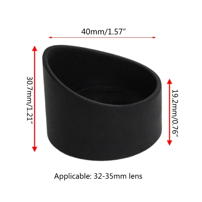 Microscope Eyepiece cup 2Pcs Rubber Eyepiece Cover Guards Eyeshields Telescope Protector Rubber Eyecups 33/36mm Dia